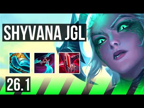 SHYVANA vs SHACO (JGL) | 43K damage, 5k gold comeback | KR Diamond | 26.1