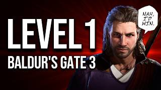 How to Level 1 Baldur's Gate 3