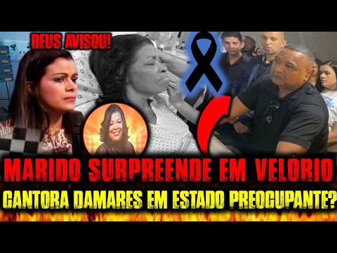 Rejane Fogo Puro's husband surprises at the singer's wake... Damares in a worrying state?