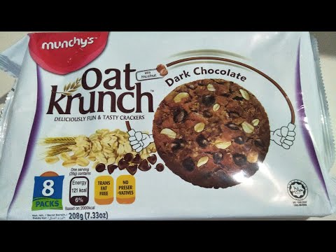 Munchy's Oat Krunch Dark Chocolate