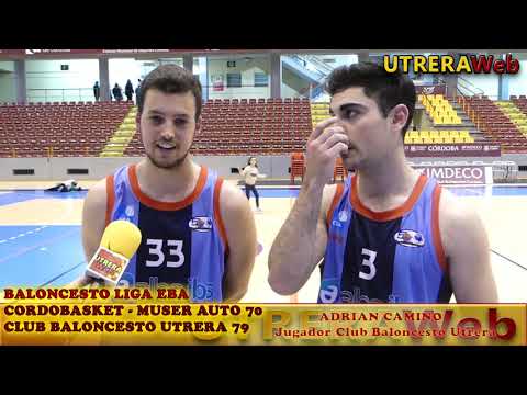 BALONCESTO LIGA EBA - CORDOBASKET 70 – CLUB BALONCESTO UTRERA 79
