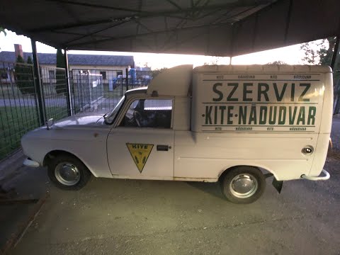 Garázs videó 92. - KITE IZS furgon és a sor Moszkvics