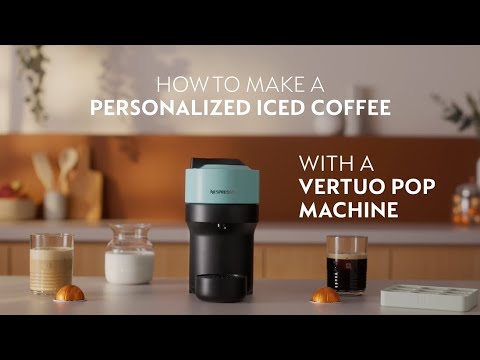 Nespresso Vertuo Pop – Over Ice Coffee Preparation with Coffee Creations Mode