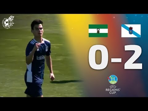 GOLES I Final Andalucía 0 - 2 Galicia XII Copa de las Regiones UEFA 2019-2020