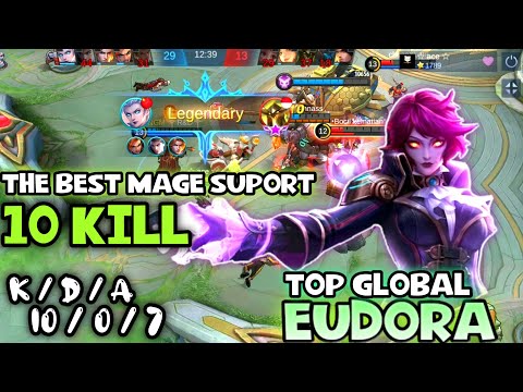 new eudora revamp gameplay | mythic | mobile legends
