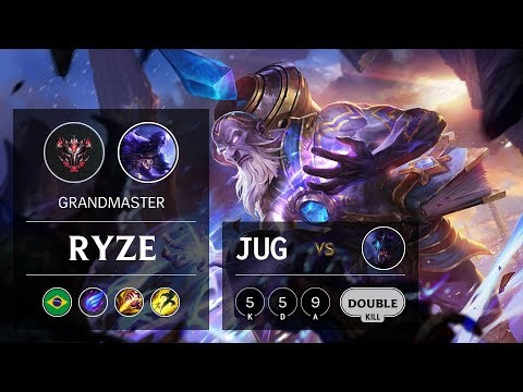 Ryze Jungle vs Rek'Sai - BR Grandmaster Patch 10.2