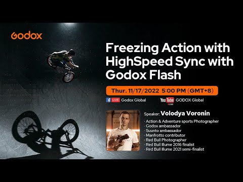 Freezing Action with High Speed Sync with Godox Flash
