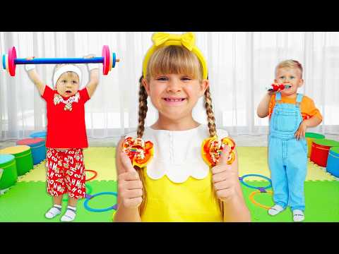 Simple rules of conduct for children with Oliver Diana and Roma - Funny Stories with Diana and Roma