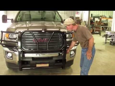 Frontier Grille Guard 2015-17 GMC, 2500& 3500 Installation