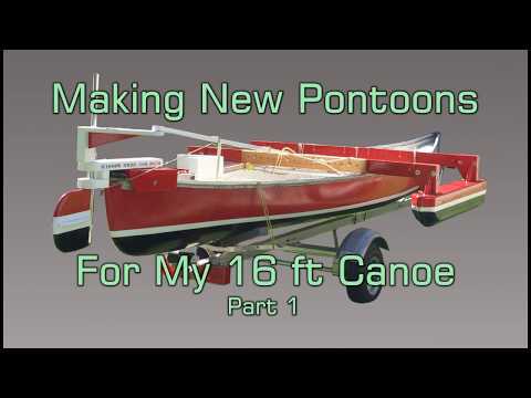 Making new 4 foot Pontoons part 1