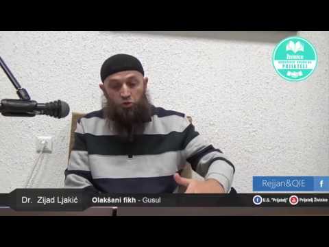 Propis za gusul poslije hajza i razlika od istihaze - Dr. Zijad Ljakić