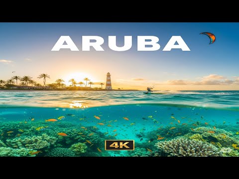 [4K] ARUBA in Ultra HD 🇦🇼 | 2 Hours of Paradise with Calming Drone Footage