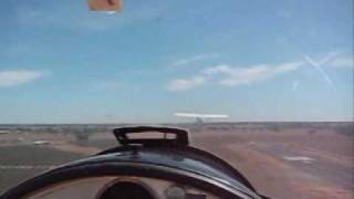 preview picture of video 'Traceys glider flight,Tocumwal n/s/w Australia day 2010'