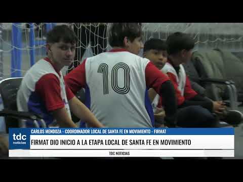 CARLOS MENDOZA | FIRMAT DIO INICIO A LA ETAPA LOCAL DE SANTA FE EN MOVIMIENTO