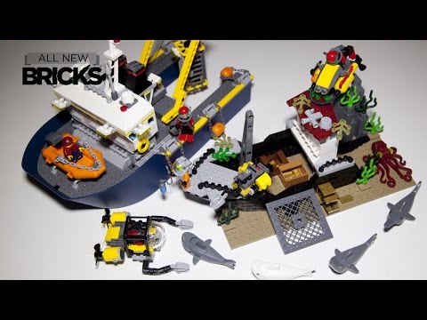 Vidéo LEGO City 60095 : Le bateau d'exploration