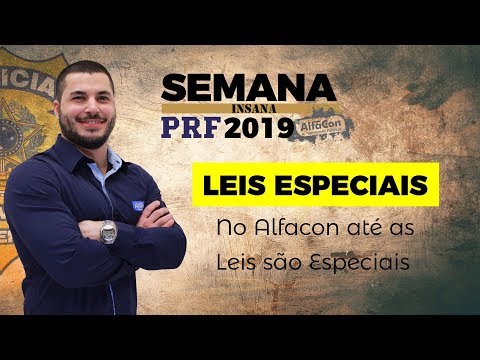 🔥 Aula de Leis Especiais para o Concurso da PRF - Prof. Rafael Medeiros - AO VIVO - Semana Insana