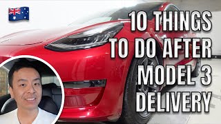 WHAT TO DO AFTER BUYING TESLA MODEL 3 Checklist Ten Things Australia
