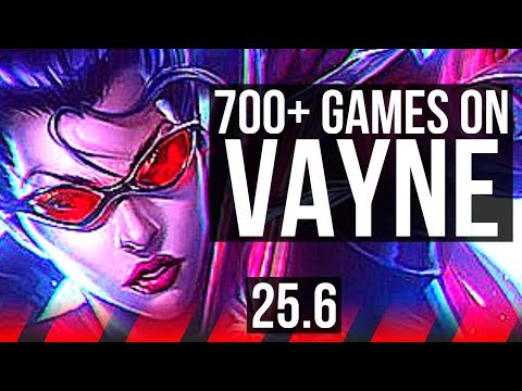 VAYNE vs URGOT (TOP) | 60k DMG, Legendary, 700+ games | EUW Master | 25.6