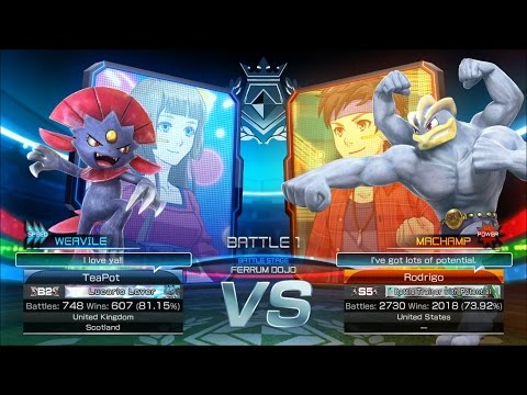 MACHAMP IS BROKEN Pokken Tournament Weavile matches #5