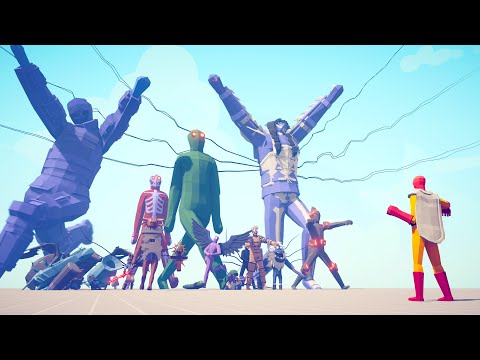 SAITAMA vs EVERY STRONG MODDED UNIT - Totally Accurate Battle Simulator TABS