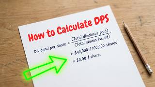How to Calculate Dividend per share #foryou, #homepage