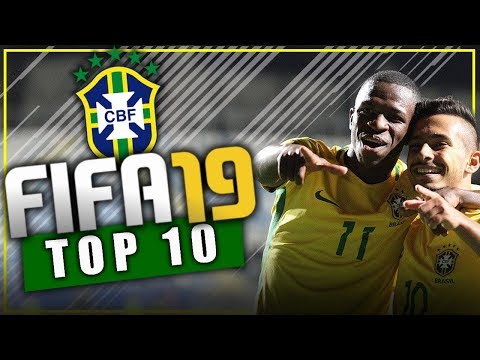 FIFA 19 🇧🇷 TOP 10 WONDERKIDS FROM BRAZIL - Career Mode With High Potencial