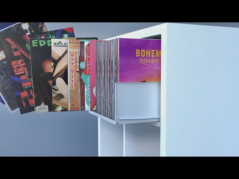 KaliCrate - Vinyl Storage for the IKEA Kallax