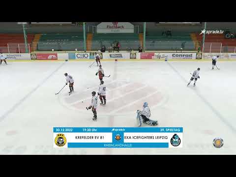 30.12.2022 - Fullgame - Krefelder EV 1981 e.V. vs. EXA Icefighters Leipzig
