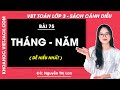 Vở bài tập Toán Lớp 3 Bài 75: Tháng, năm