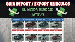 GTA 5 Online - Importacion y Exportacion de Vehiculos /Coches (Hasta 400.000 $ cada 20 Minutos)
