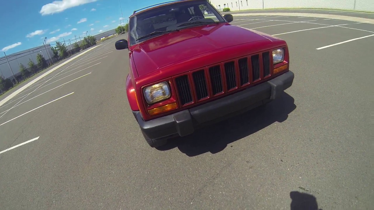 Review for 1999 Jeep Cherokee 4x4 test-drive walk-around
