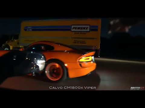 Corvette Z06 1400hp VS Viper 1800hp