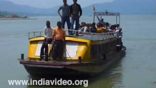 A river cruise in Brahmaputra
