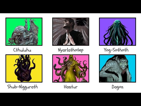 Top 6 MOST Terrifying Lovecraft Villains!