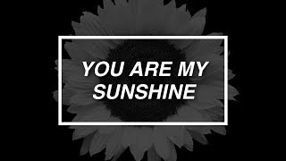 frank iero and the patience • you are my sunshine [lyrics]