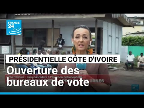 Présidentielle en Côte d'Ivoire : 9 millions d'électeurs appelés aux urnes • FRANCE 24