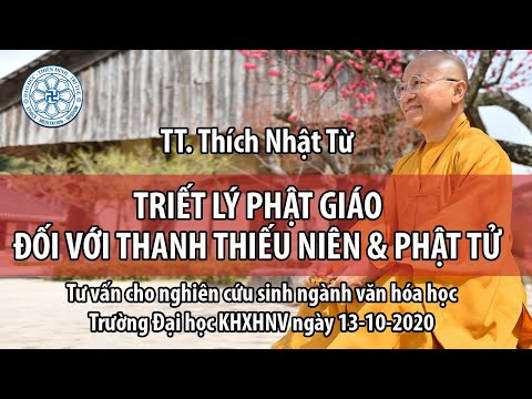 Triết lý Phật giáo đối với thanh thiếu niên &amp;amp; Phật tử 