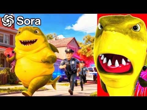 REACTING TO OUR OWN AI VIDEOS 😂