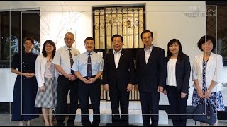 台驻新代表到访 见证狮城大爱