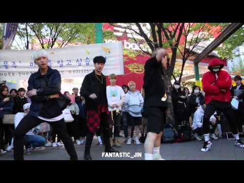 160423 DOB Hongdae BTS - Danger 디오비 홍대공연 방탄소년단 - Danger