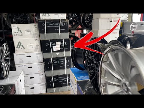 MY WIFE NEW FORGIATOS I COMPLETELY FORGOT ABOUT SITTING IN THE TIRE SHOP FOR TWO WEEKS