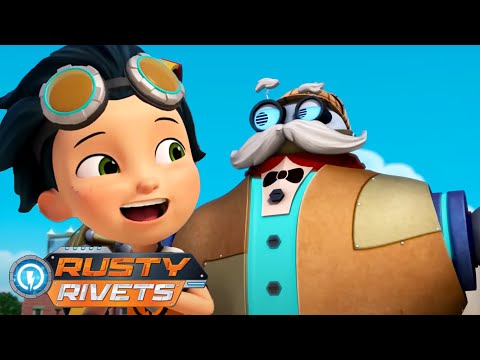 Rusty Becomes A Detective! - Rusty Rivets - Full Episode - Cartoons for Kids