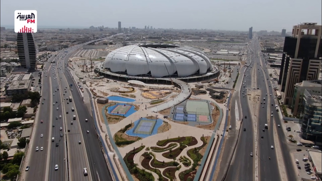 التحفة المعمارية "ملعب أرامكو"