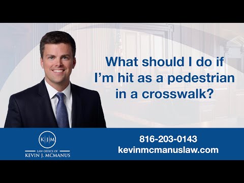 What should I do if I’m hit as a pedestrian at a crosswalk? What should I do if I’m hit as a pedestrian at a crosswalk?