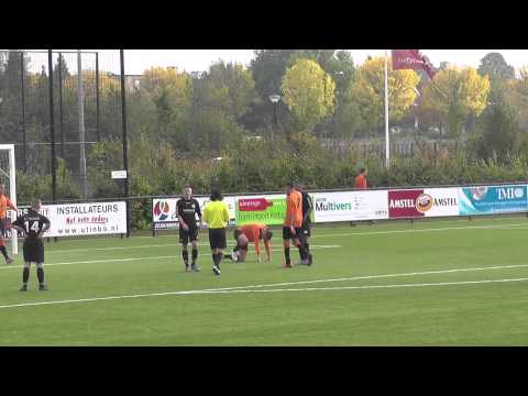 12 okt 2013 VV De Meern A1 - ASWH A1 com 5-4 Overtreding op Tim: penalty