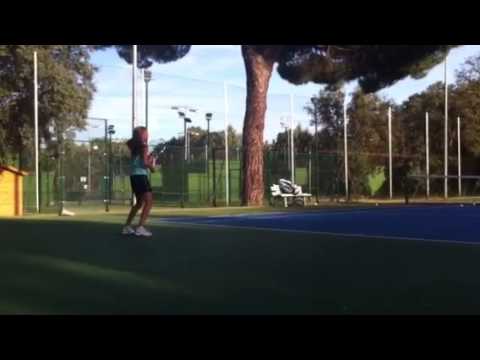 Marta González Ballbe punto de set