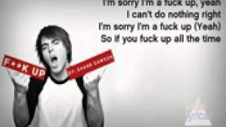 Shane Dawson - Fuck Up - Lyric Video