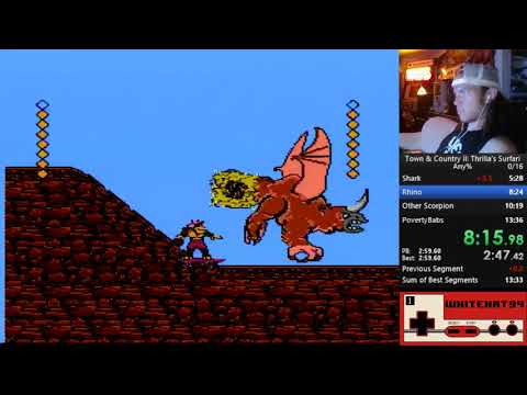 T&C 2 Thrilla's Surfari (NES) Any% 13:35
