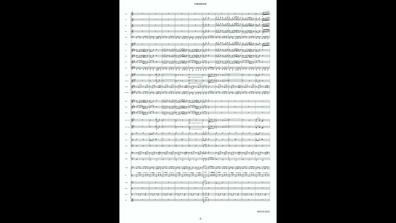 JABBERLOOP / EMOZIONE（吹奏楽ver.）DEMO音源