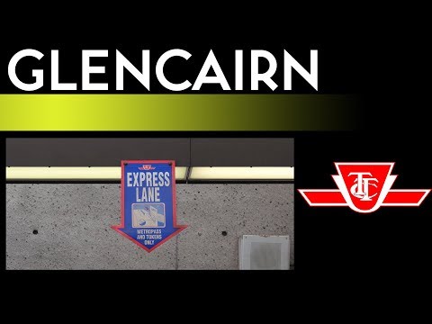 TTC Yonge-University Subway - Glencairn Station Walkthrough